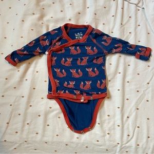 Kickee pants bamboo snap onesie